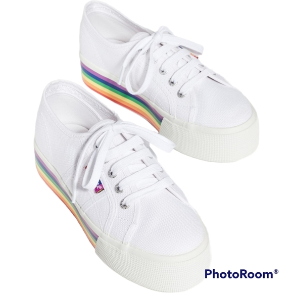 🏳️‍🌈FINAL💸DROP☆Superga 2790 Pride☆NWT/NIB☆EU40•W9•M7½☆🏳️‍🌈 - Picture 3 of 7